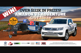 Pat Callinan’s 4×4 Adventures – Win an Volkswagen Amarok Sportline V6 Turbo Diesel (prize valued at $52,490)