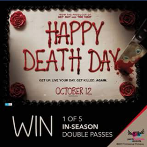 Perth Festivals & Events – Win 1 of 5 In-Season Double Passes to Happy Death Day
