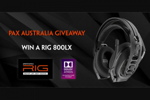 Plantronics – Win a Rig 800lx Headset (prize valued at $199)