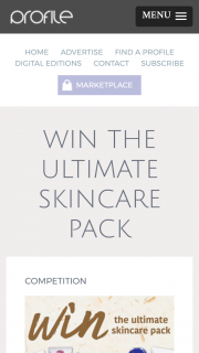 Profile mag – Win The Ultimate Skincare Pack (prize valued at $340)