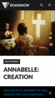 Roadshow – Win Annabelle (prize valued at $1,750)