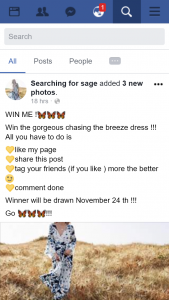 Searching for Sage FB – Competition