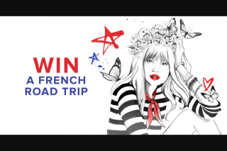 So Frenchy So Chic – Win a Road Trip to France (prize valued at $10,000)