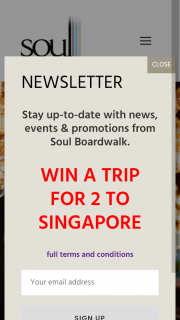 Soul Boardwalk – Win a Trip for 2 to Singapore – the Vibe Issue 2