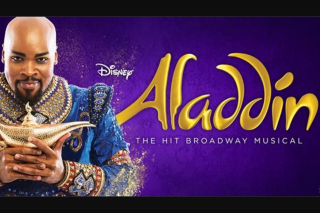 Channel 7 – Sunrise –  Win a chance to be at Sunrise’s broadcast Aladdin at Her Majesty’s Theatre