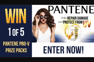 Channel 7 – Sunrise – Win One of Five Pantene Prize Packs