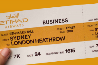 Sydney Opera House – Win Two Business Class Flights to London With Etihad Airways (prize valued at $18,000)
