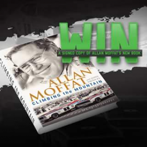 The Bottle-O – Win a personally signed copy of Allan Moffat’s new book Climbing the Mountain (prize valued at $40)
