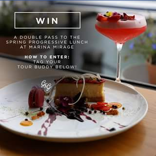 The Gourmand & Gourmet – Win a Double Pass to Spring Progressive Lunch at Marina Mirage