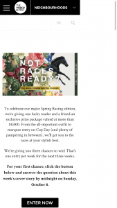The Weekly Review – Win a Spring Racing Pack Including Shopping Spree (prize valued at $8,000)