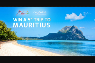 Tourism Mauritius – Win a 5 Trip to Come and Experience All The Island Has to Offer