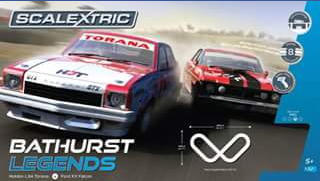 Toyworld Canberra – Win a Scalextric Bathurst Legends Set Must Collect (prize valued at $349.99)
