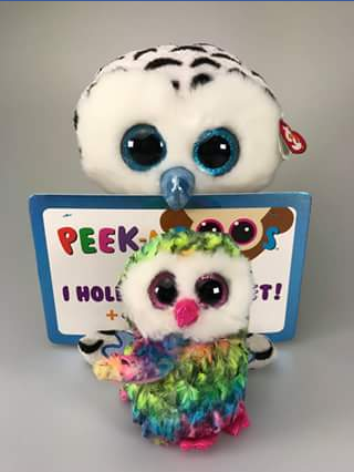 Ty beanie boo collectors – Win Omar Peek a Boo Tablet Holder & Owen Beanie (prize valued at $44.99)