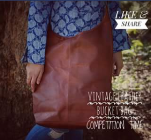Vintage Leather FB – Win Our Most Popular Vintage Leather Bucket Bag&#10084