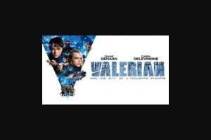 Visa Entertainment – Win 1 of 5 Valerian and The City of a Thousand Planets DVDs