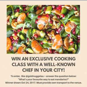 Wellbeing Magazine – Win an Exclusive Cooking Class In Your City
