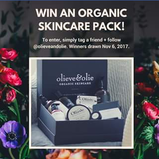 Wellbeing magazine – Win One of Two Olieve & Olie Skincare Gift Packs