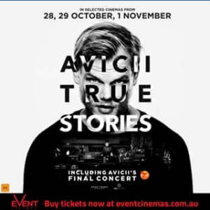 Westfield Garden City – Win a Double Pass to See Avcii True Stories