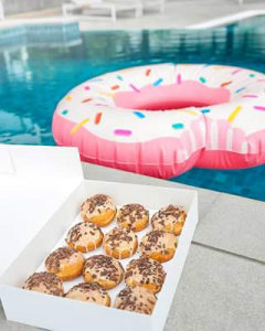 Youfoodz – Win a Whole Box of Protein Doughnuts a Doughnut Floatie