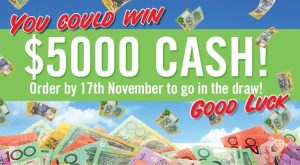 Australian NaturalCare – Win a cash prize of $5,000