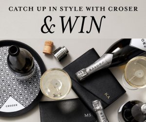Cellarbrations – Win a case of Croser NV Plus a Daily Edited Monogrammed Clutch bag valued at $320