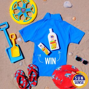 Channel T – SunSense – Junior Aussie Summer Holiday – Win 1 of 5 SunSense Junior prize packs