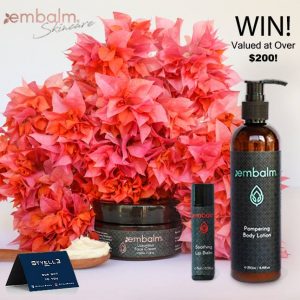 EmbalmSkincare – Win 1 of 3 EmbalmSkincare’s most popular products valued at over $200