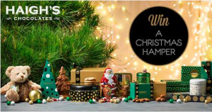 Haigh’s Chocolates – Win a Christmas Hamper valued at $150