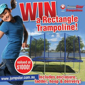 JumpStar Trampolines – Win a Rectangle Trampoline valued at $1,000