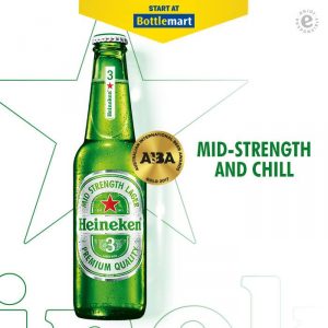 Liquor Marketing Group – Heineken 3 Fan of the Week – Win 1 of 20 prize of 24 bottles of Heineken 3 valued at over $50 each