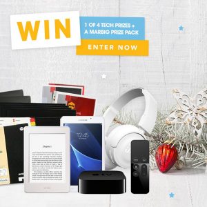 Marbig – Win 1 of 4 Tech prizes valued at $874