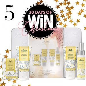 Mind Food – 30 Days of Christmas – Day 5: Win 1 of 10 Evodia Byron Bay Frangipani Deluxe Keepsake Collections valued at over $29 each
