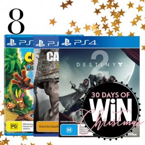 Mind Food – 30 Days of Christmas – Day 8: Win a Activision Gaming pack valued at over $269