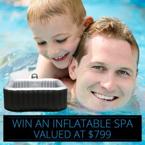 SpaChoice – Win a M Spa Direct Alpine Inflatable Square Spa valued at $799