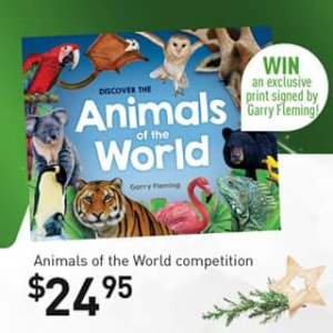 Australian Geographic Shop – Win a Beautiful Animal Print Signed By Garry Fleming