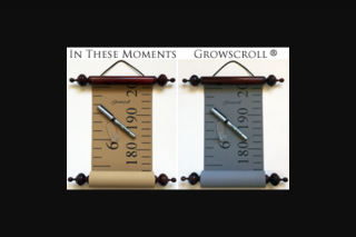 Australian Made – Win a Growscroll Growth Chart of Your Choice Valued at Up to $100 Thanks to In These Moments (prize valued at $100)