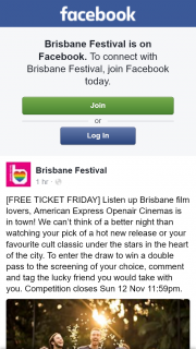 Brisbane Festival – Win a Double Pass to The Screening of Your Choice