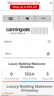 Canningvale – Win a Luxury Bedding Makeover
