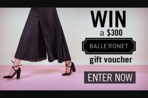 Channel 7 – Sunrise – Win a $300 Ballettonet Gift Voucher