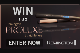 Channel 7 – Sunrise – Win a Remington Proluxe Hair Straightener