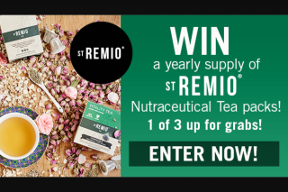 Channel 7 – Sunrise – Win an Entire Year’s Supply of Neutraceutical Tea’s Thanks to St Remio