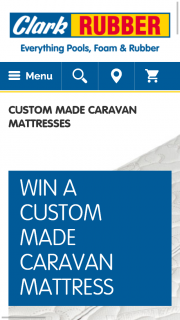 Clark Rubber – Win a Custom Made Caravan Mattress By Telling Us In 25 Words Or Less (prize valued at $1,500)