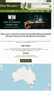 Dan Murphy – Win The Ultimate Home Bar (prize valued at $2,290)