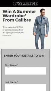 D’Marge – Win a Summer Wardrobe From Calibre (prize valued at $2,000)