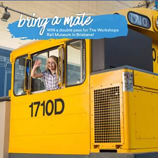 Experience Oz – Win a Double Pass to Visit Our Friends at The Workshops Rail Museum In Ipswich Near Brisbane
