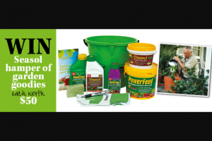 Gardening Australia Magazine – Win a Seasol Hamper of Garden Goodies Grab The December Issue
