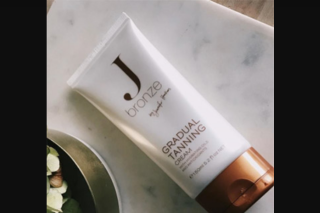 Girl – Win One of 8 X Jbronze Gradual Tanning Creams (150ml) Valued at $19.95 Each (prize valued at $19.95)