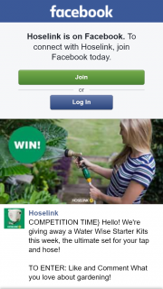 Hoselink – Win a Water Wise Kit