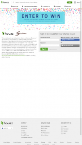 Houzz – Win One of Three Complete Bedroom Packages (prize valued at $11,644)
