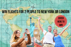 iFly – Win flights for 2 to New York or London flying Qantas Airways or Virgin Australia valued at $4,000